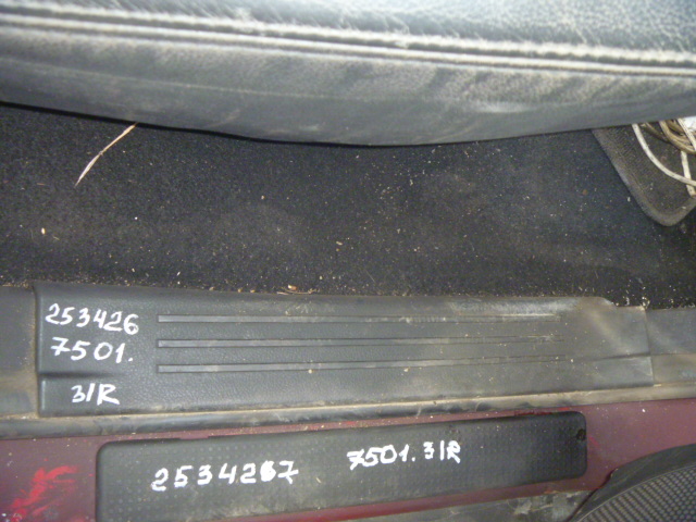 Накладка порога задняя правая декоративная
 SsangYong
 Actyon Sport
 2008 г.в.,
                                 двигатель: 2,0 дизель;