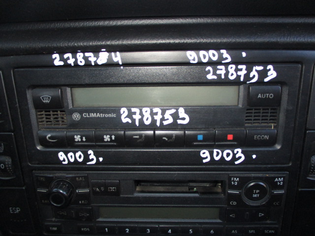 Управление климатической установкой / управление печкой Volkswagen Passat 2000 г.в.,
                                кузов: B5; двигатель: 1,9 T дизель;