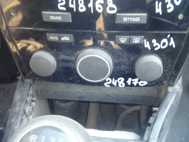 Управление климатической установкой / управление печкой Opel Astra 2006 г.в.,
                                 двигатель: 1,8 бензин;