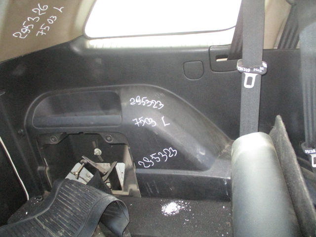 Обшивка багажника боковая нижняя
 SsangYong
 Kyron
 2008 г.в.,
                                 двигатель: 2,0 дизель;