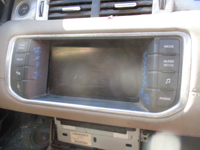Монитор / телевизор + информационное табло
 Land Rover
 Range Rover Evoque
 2012 г.в.,
                                кузов: L538; двигатель: 2,2 дизель / 224DT;