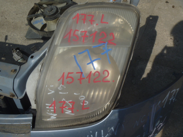 Фара левая
 Toyota
 WILL VI
 2001 г.в.,
                                кузов: NCP19; двигатель: 1NZ-FE;
