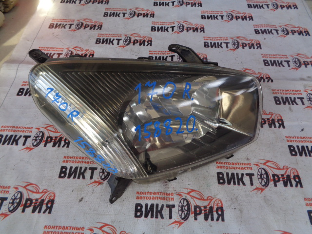 Фара правая
 Toyota
 RAV4
 2002 г.в.,
                                кузов: ACA21; 
