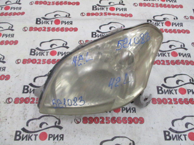Фара левая
 Toyota
 Raum
 2003 г.в.,
                                кузов: NCZ20; 