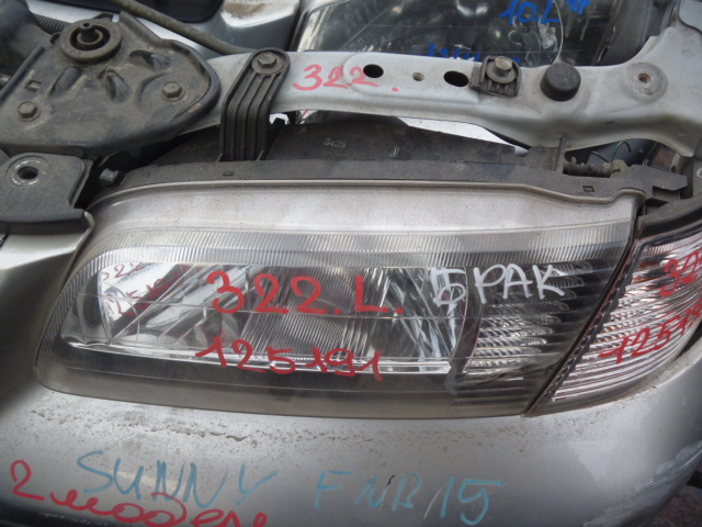 Фара левая
 Nissan
 Sunny
 2003 г.в.,
                                кузов: FNB15; 