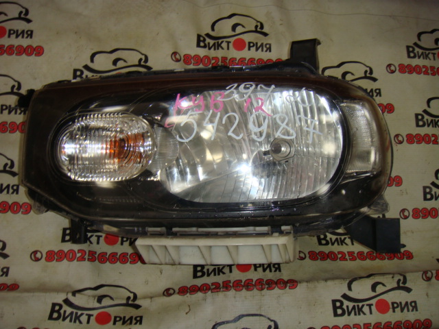 Фара левая
 Nissan
 Cube
 2008 г.в.,
                                кузов: Z12; 
