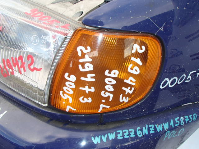 Габарит левый
 Volkswagen
 Polo
 2000 г.в.,
                                 
