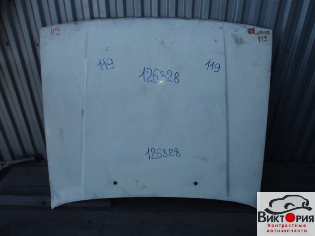 Капот
 Toyota
 Carina
 1987 г.в.,
                                кузов: ST150; 