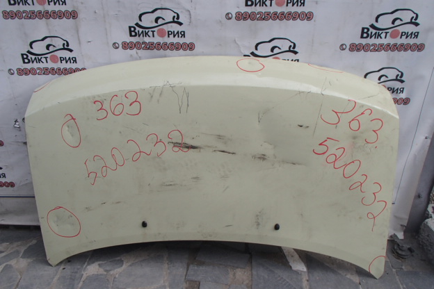 Капот
 Nissan
 Cube
 2005 г.в.,
                                кузов: BZ11; 