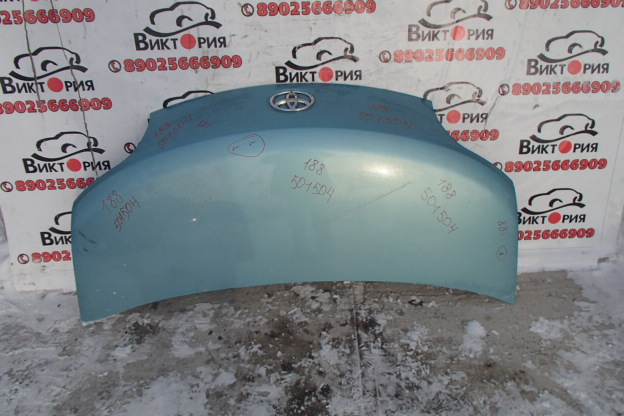 Капот
 Toyota
 Porte
 2005 г.в.,
                                кузов: NNP10; 