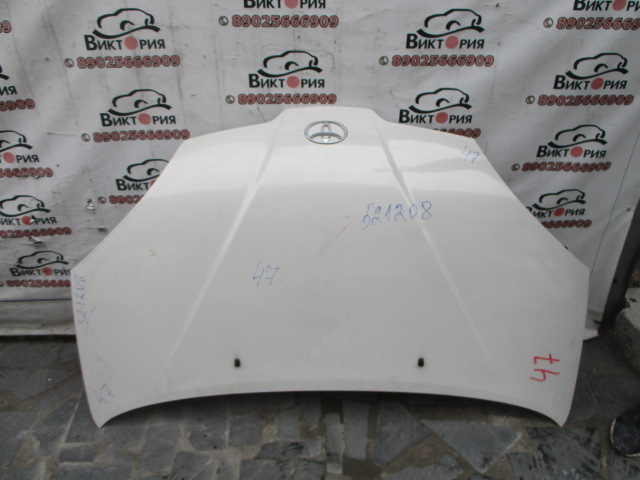 Капот
 Toyota
 Prius
 1999 г.в.,
                                кузов: NHW10; 